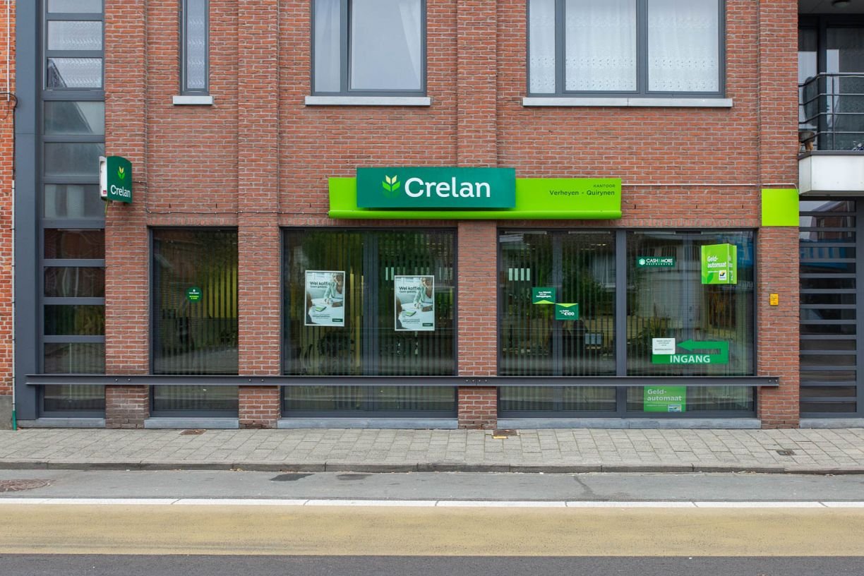 Crelan Verheyen-Quirynen (verhuisd en andere naam)